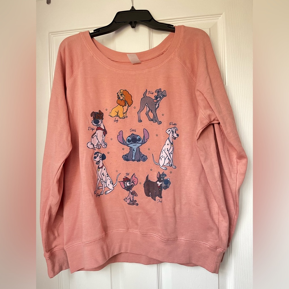 Disney Pink Animal Sweater